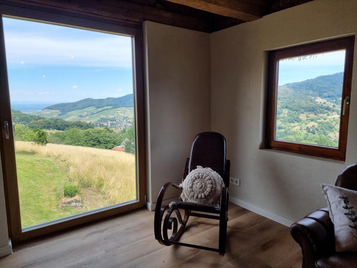 Haus Am Berg Mit Wellnessbereich, Bar Und Panorama Villa Buhlertal Bagian luar foto