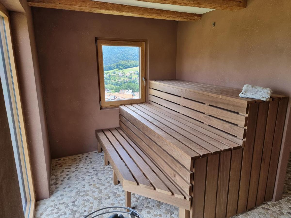 Haus Am Berg Mit Wellnessbereich, Bar Und Panorama Villa Buhlertal Bagian luar foto